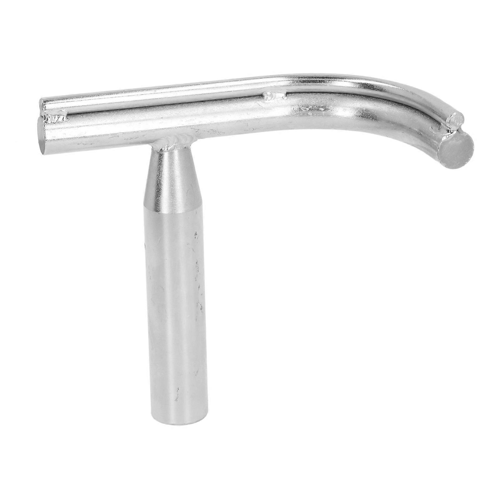 J Curved Wood Lathe Tool Rest Alloy Steel 25mm Post Tool Rest Woodworking Tools