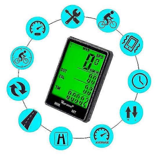 Comb,Bicycle Computer Wireless With Backlight