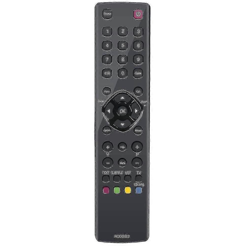 rc3000e02 ersetzt TV-Fernbedienung L19e4103 L40e3000f L40e5200f L46e5300f L48f3300f L24d3260f L24d3270 L32d3260 Boris