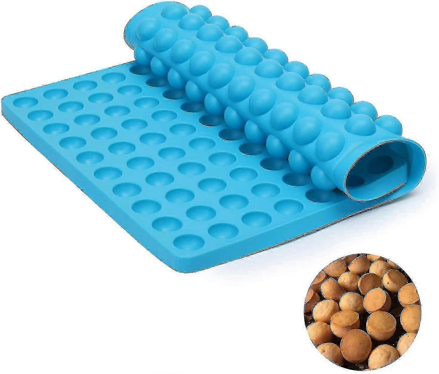 Silicone Baking Mat - Silicone Mat With Knobs - 221 Baking Pan For Dog Biscuits & Dog Treats, Baking Paper - Baking Mat - Praline Form