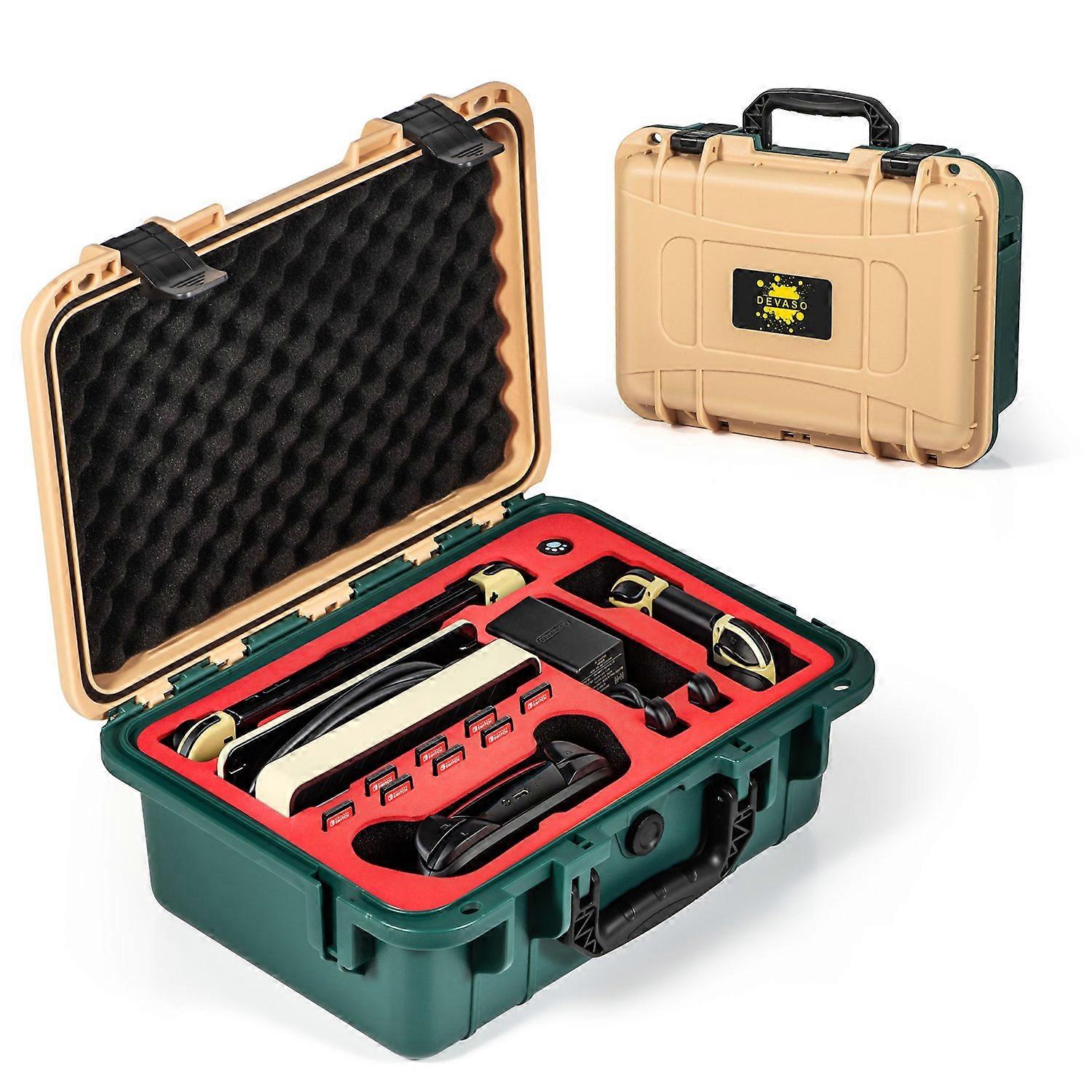 Type A DEVASO Portable Carrying Case for Nintendo Switch Game Console Accessories Waterproof