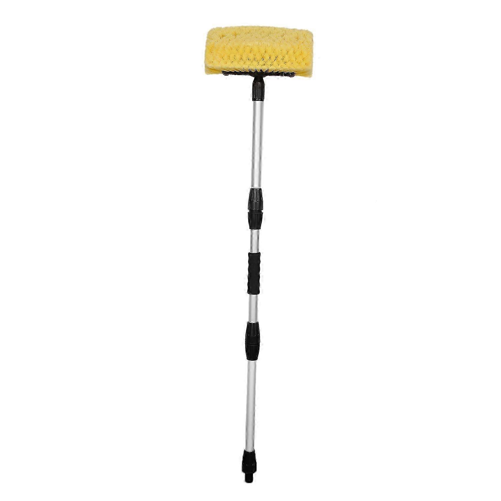 Car Wash Brush With 11inch Lock Type No Loose No Rotate Soft Bristle Brush And 68 Inch Dismountable
