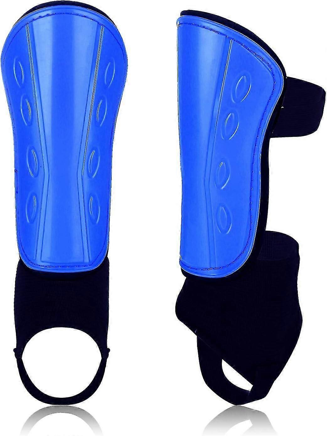 Soccer Shin Guards, Slip And Slide Protective Soccer Gear For Youths And Adults, Padded Shin Protection Equipment With Ankle Support And Adjustable St
