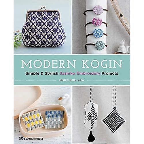 Kogin moderno: proyectos de bordado Sashiko simples y elegantes