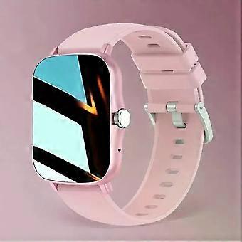 Smart Watch Draadloos opladen Smartwatch Bluetooth-oproepen Horloges Volwassen Fitness Armband Aangepaste wijzerplaat