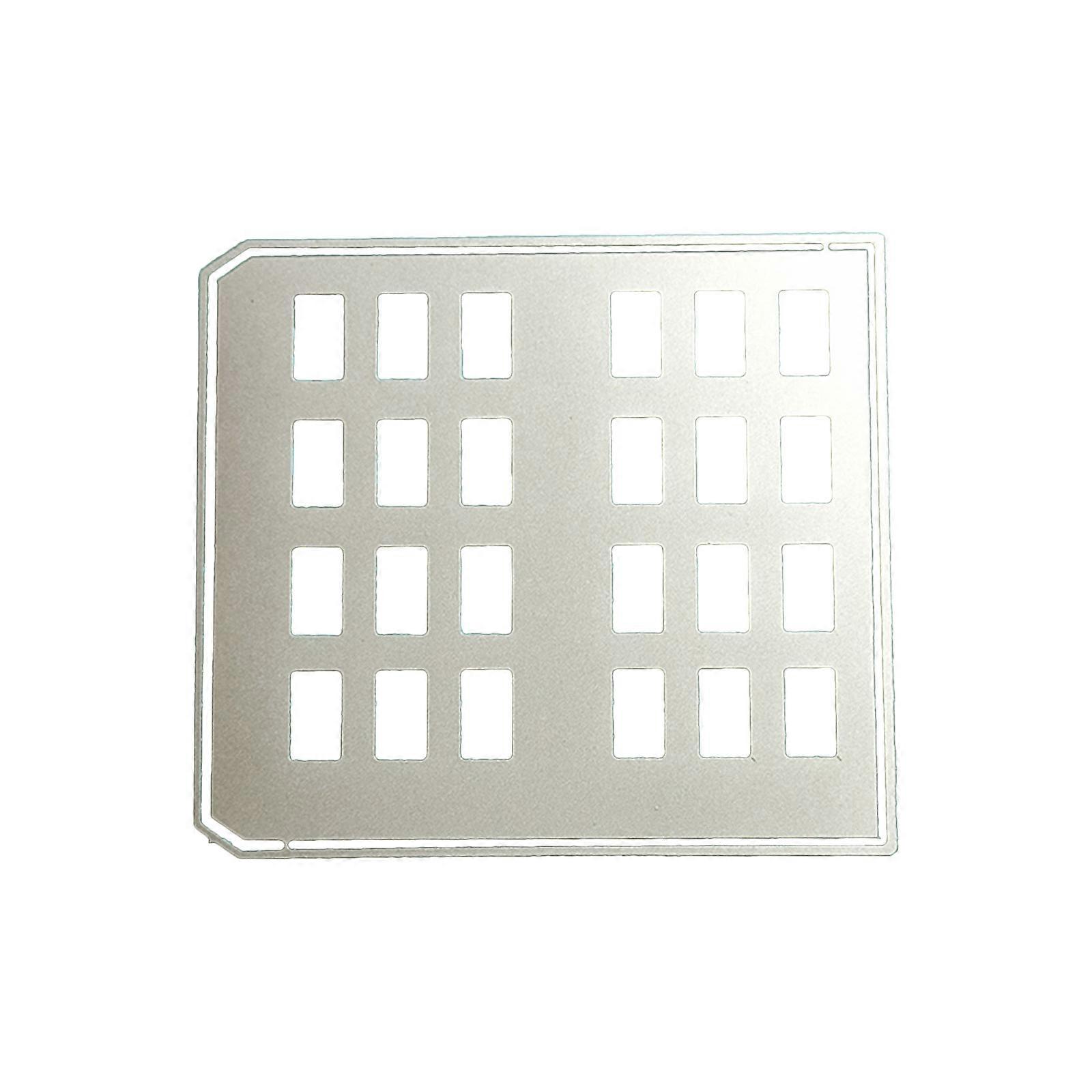 قطع المعادن يموت عيد الميلاد منزل النقش الاستنسل قطع يموت لصنع بطاقة سكرابوكينغ ورقة الحرفية DIY قالب العفن