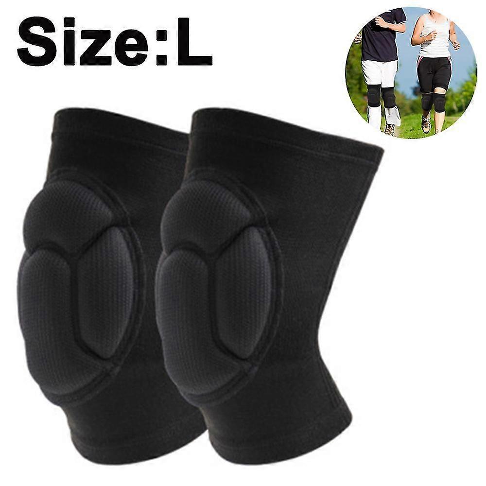 Knee Pads,flooring Anti-slip Knee Pads With Thick Eva Foam Padding For Outdoor Sports Such As Basketball, Football, Cycling