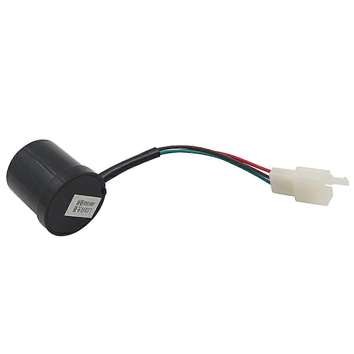 3 Pin 48V-60V LED Turn Signal Flasher Relay for Citycoco Electric Scooter Flasher Accessories