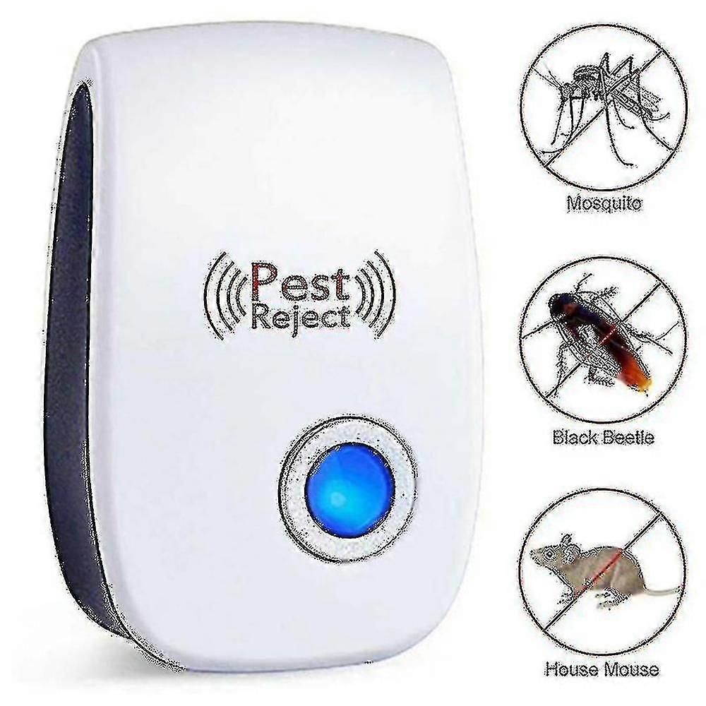 4 Pieces Ultrasonic Pest Repellent Electronic Insect Control