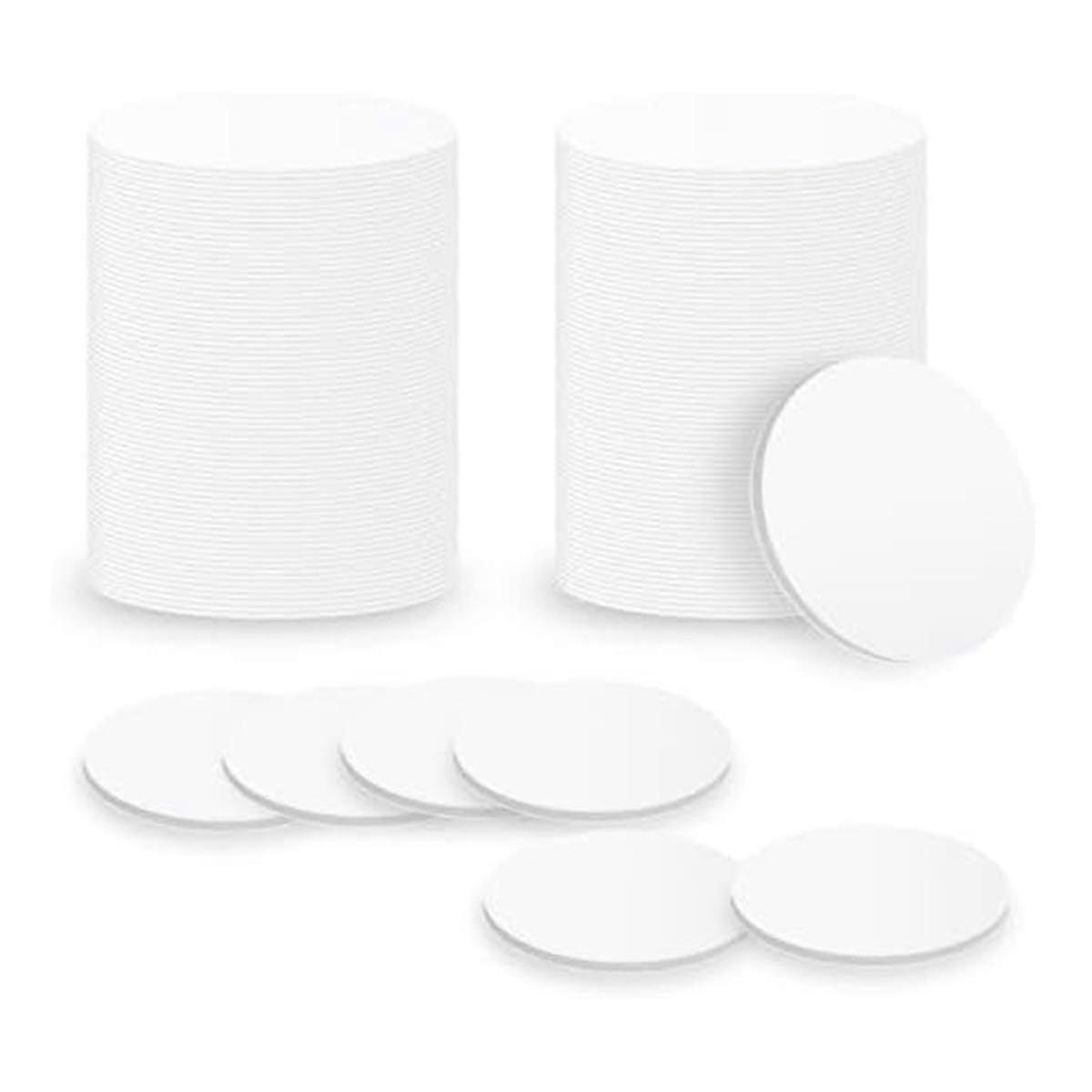 55pcs Nfc Tags 215 Blank White Card Sticker Coin Card With Adhesive Backing Enabled Mobile Phone