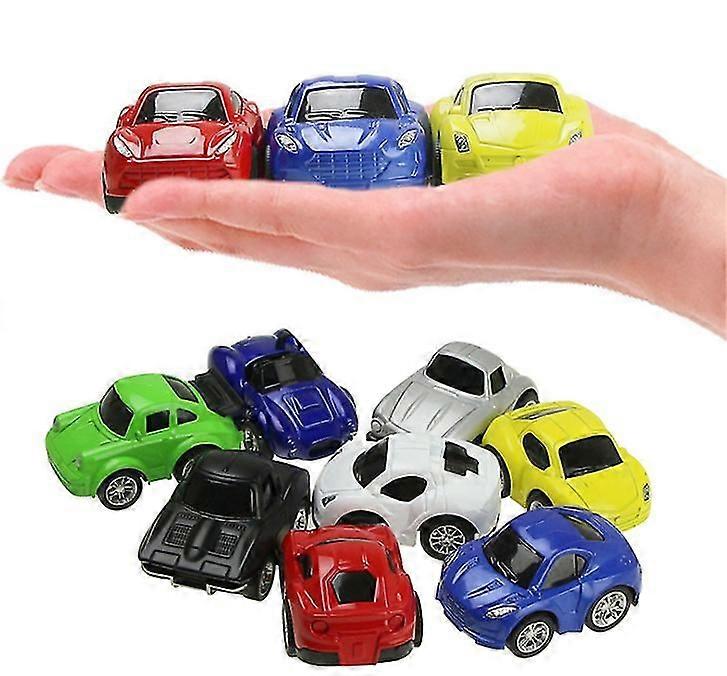 8pcs mini alloy car, parent-child interactive model toy