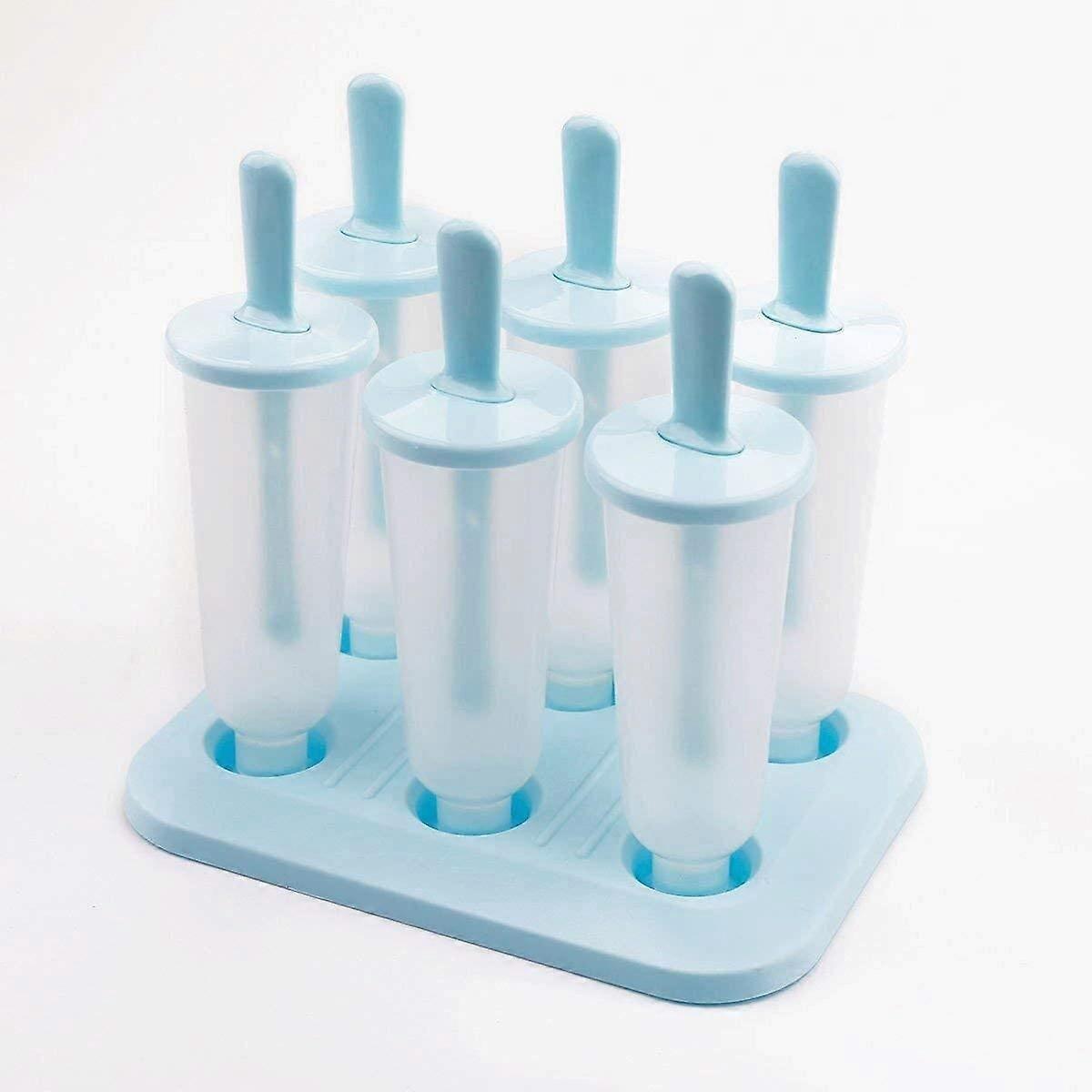 Homemade Ice Lollies Maker, Food-Safe Silicone Popsicle Molds, Stackable And Reusable With Drip Guard, Space-Saving Design For Summer Homemade