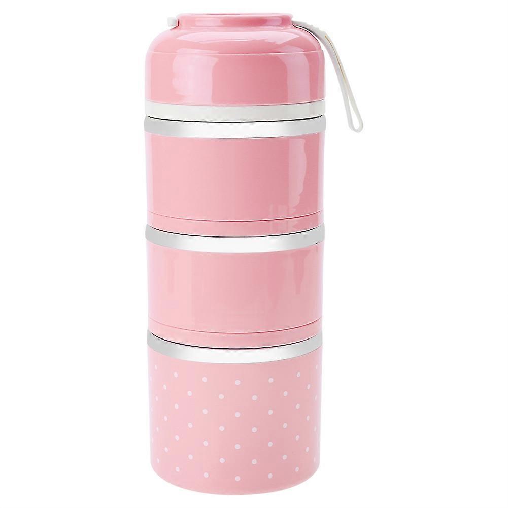 3 Layers Lunch Box Stainless Steel Food Storage Container Bento Box 3-Tier