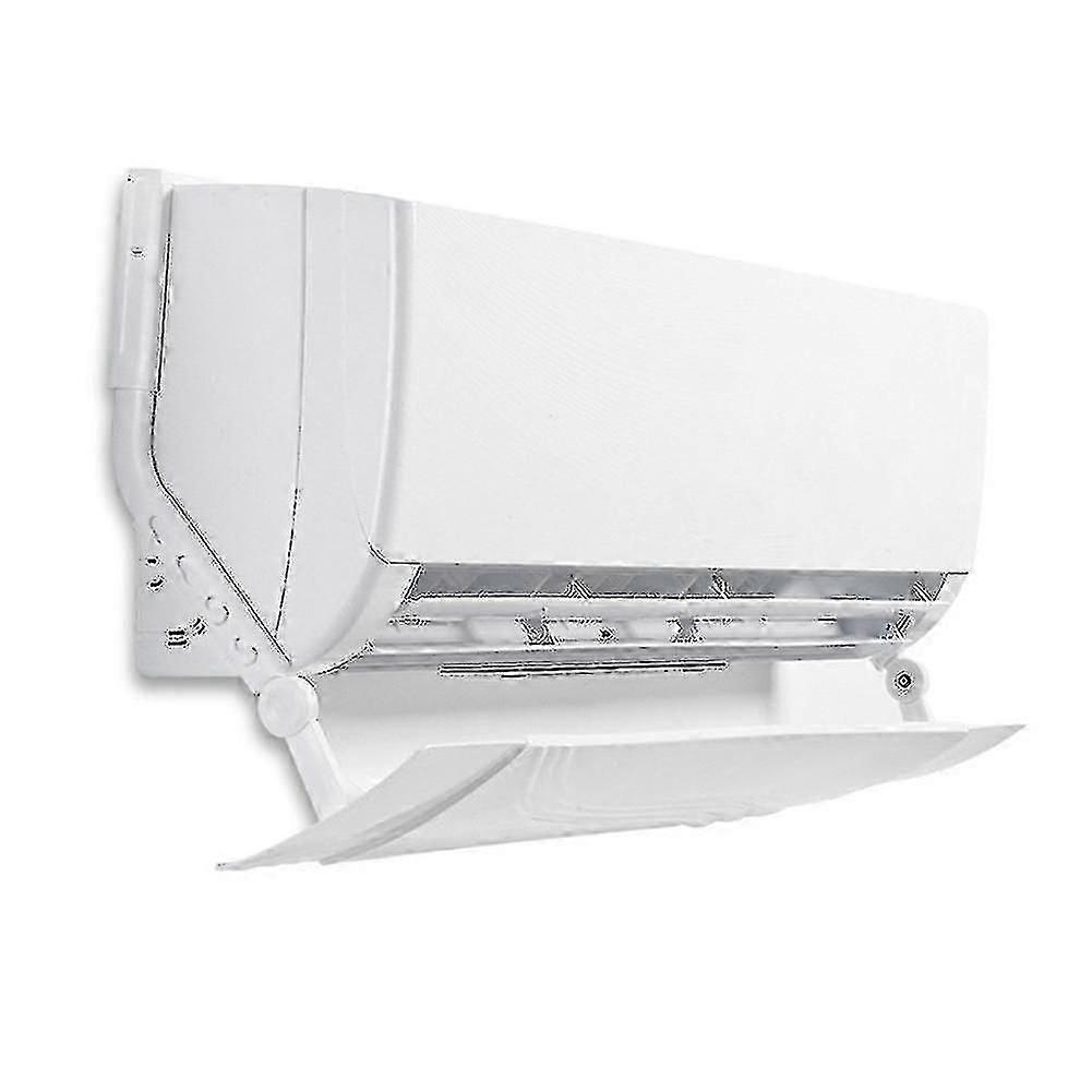 Air Conditioner Wind Deflector Telescopic Adjustable Angle Easy Installation--
