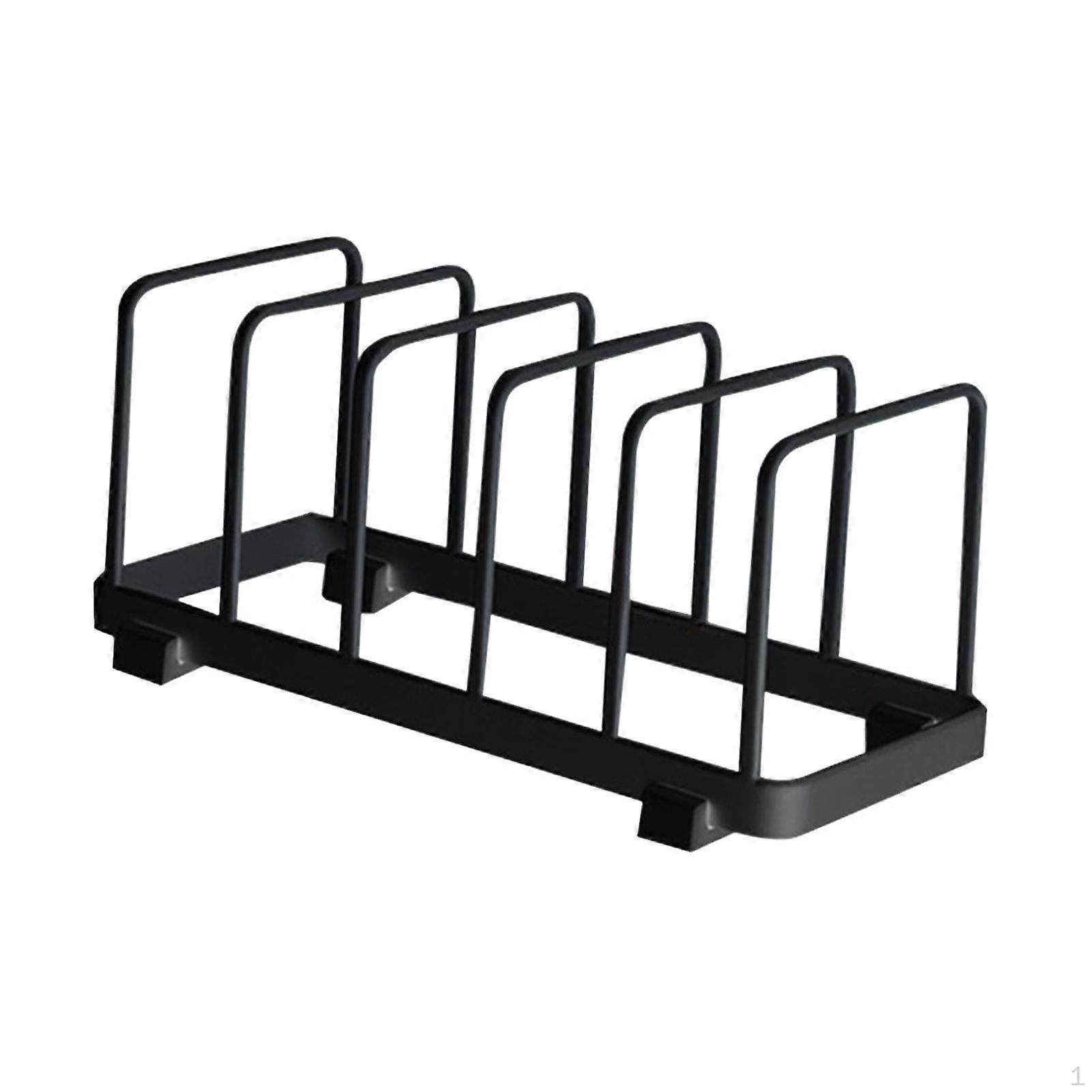 Dish Drainer, Plate Organizer, 5 Grids, Kitchen Storage Rack, Tools, Rack for