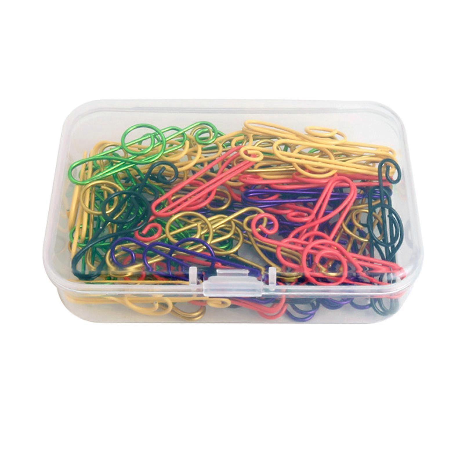 100 * Paper Clip Notebook Paperclip Craft Paper Pin 40x12mm