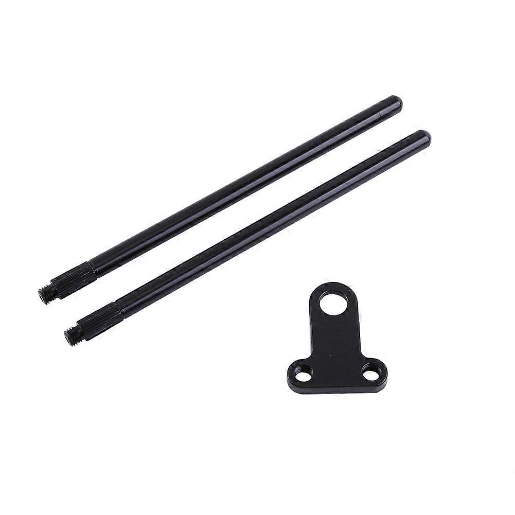 Black Aluminum Alloy Windproof Fishing Rod Connector for Bite Alarm