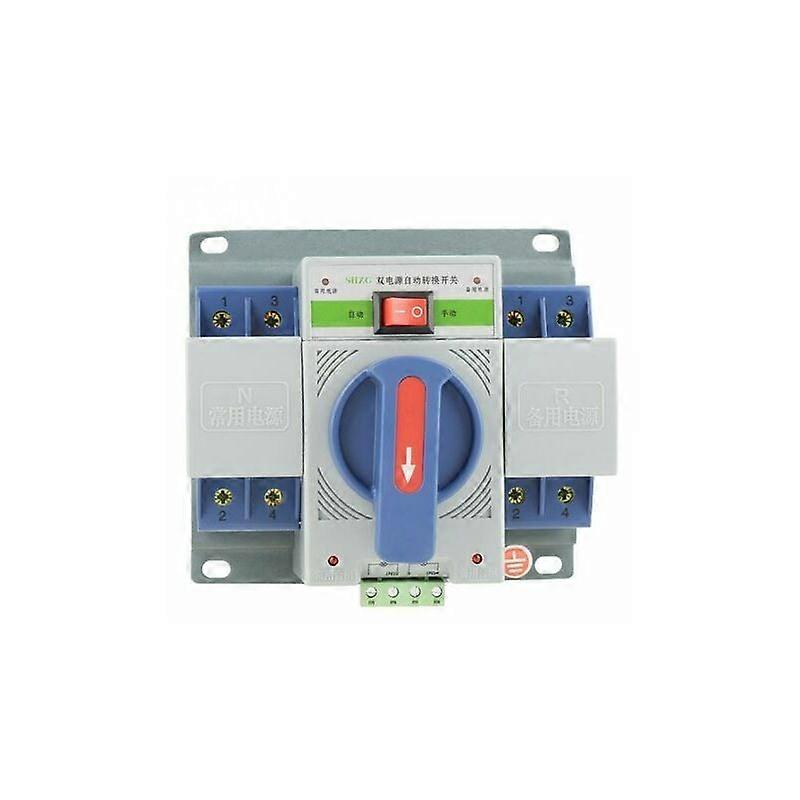 Pc Automatic Transfer Switch 220V 63A 2P Mini Dual Power T