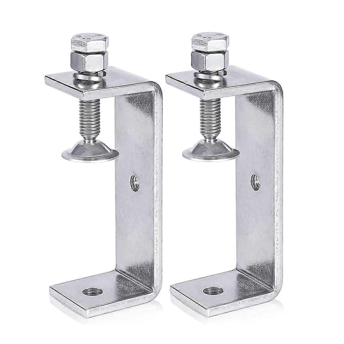 Metal C Clamp Woodworking C-Clamp with Wide Jaw Opening (130MM),2PCS