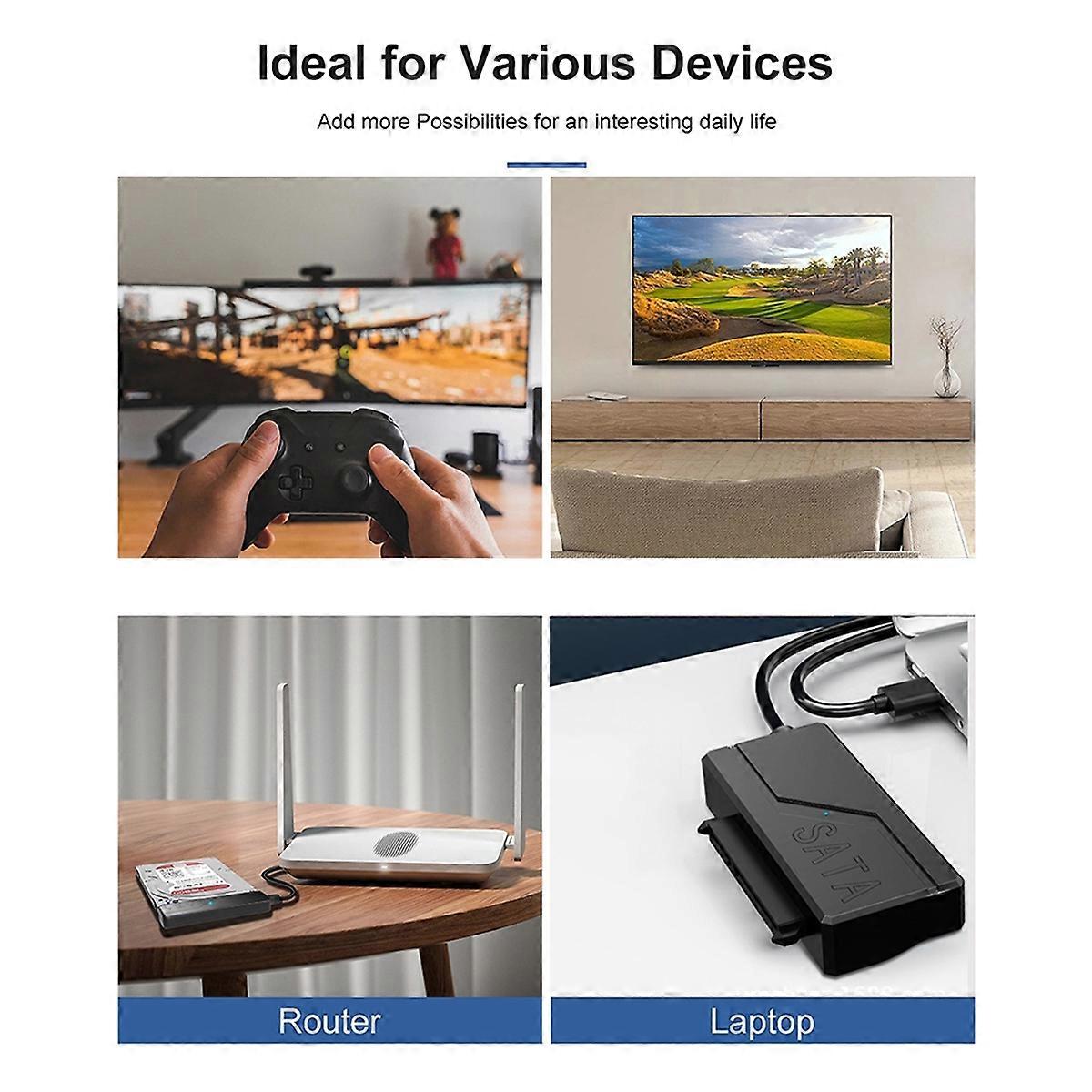 USB 3.0 to Sata Cable Sata III To Usb 3.0 Adapter Cable Support HDD