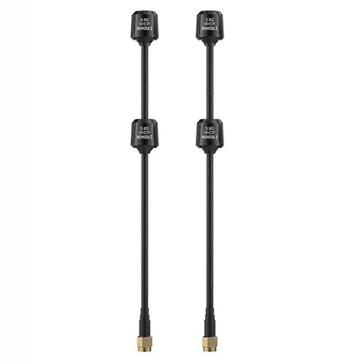 2PCS Momoda2 5.8G Dual Antenna LHCP SMA Dual-Core RF LHCP