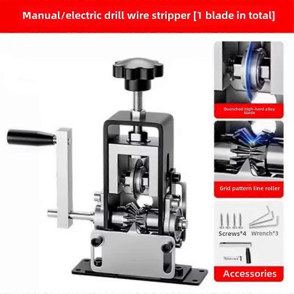 New Wire Stripping Machine Waste Cable Wire Stripping Machine