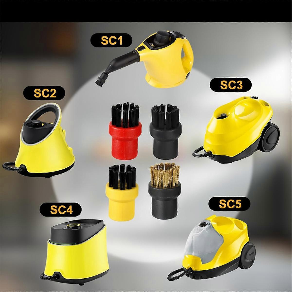 Steam Cleaner Accessories For Karcher Round Brush, Flat Brush