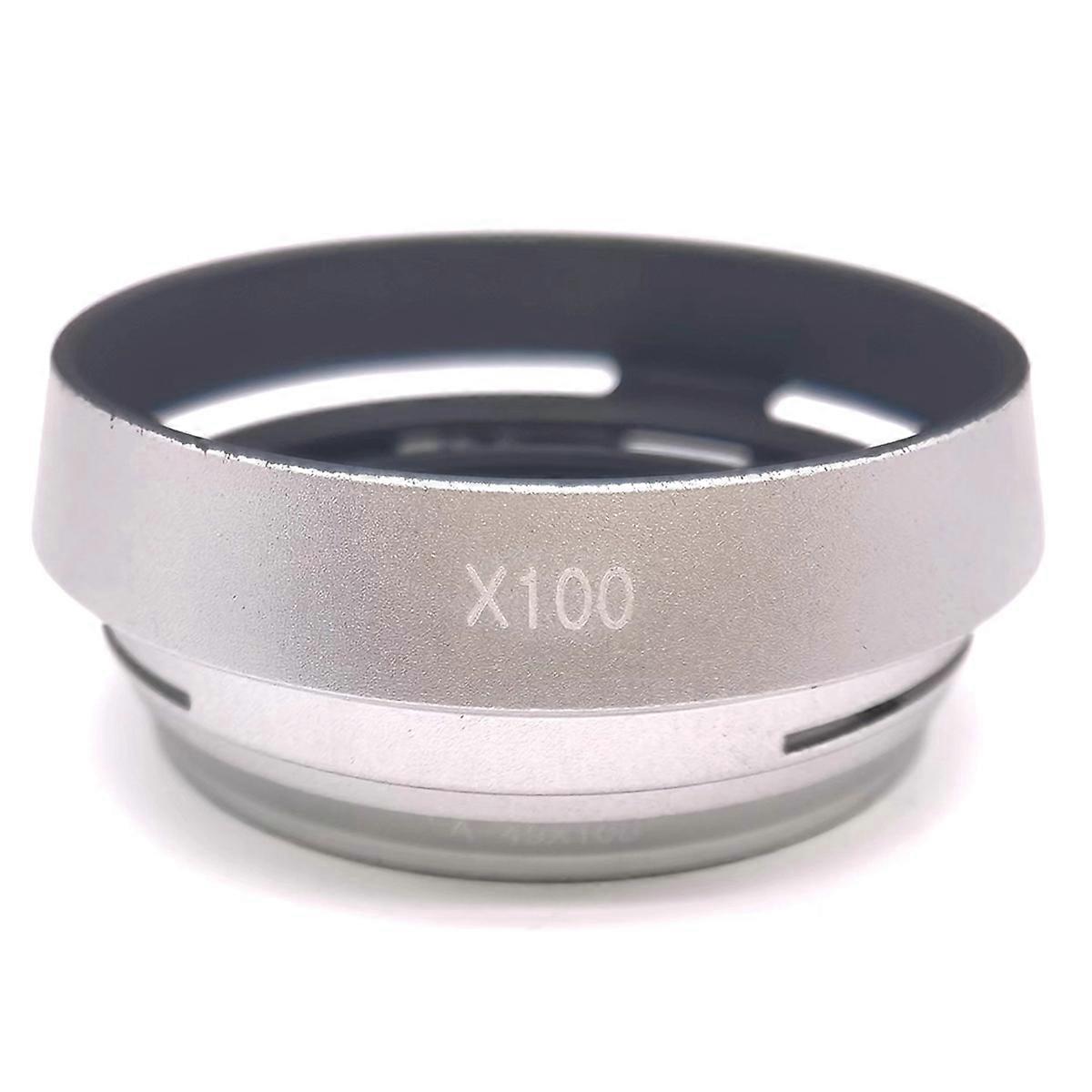 LH-X100 49mm Lens Adapter Ring Metal Lens Hood