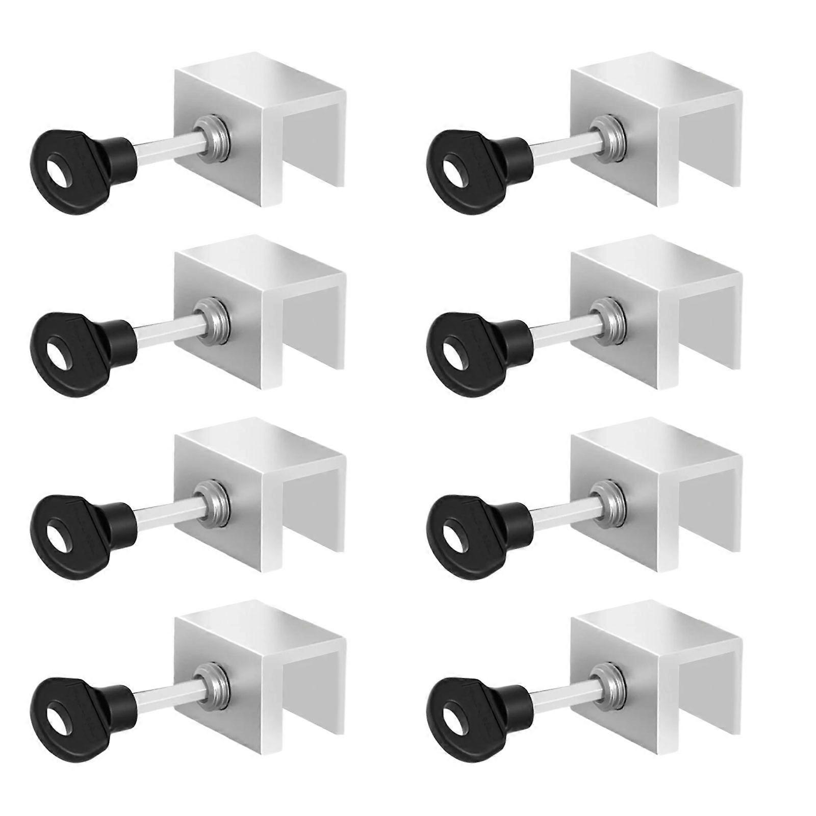 Sliding Window Lock with Key Vertical & Horizontal Window Security Lock Adjustable Window Stopper Lock Enduring