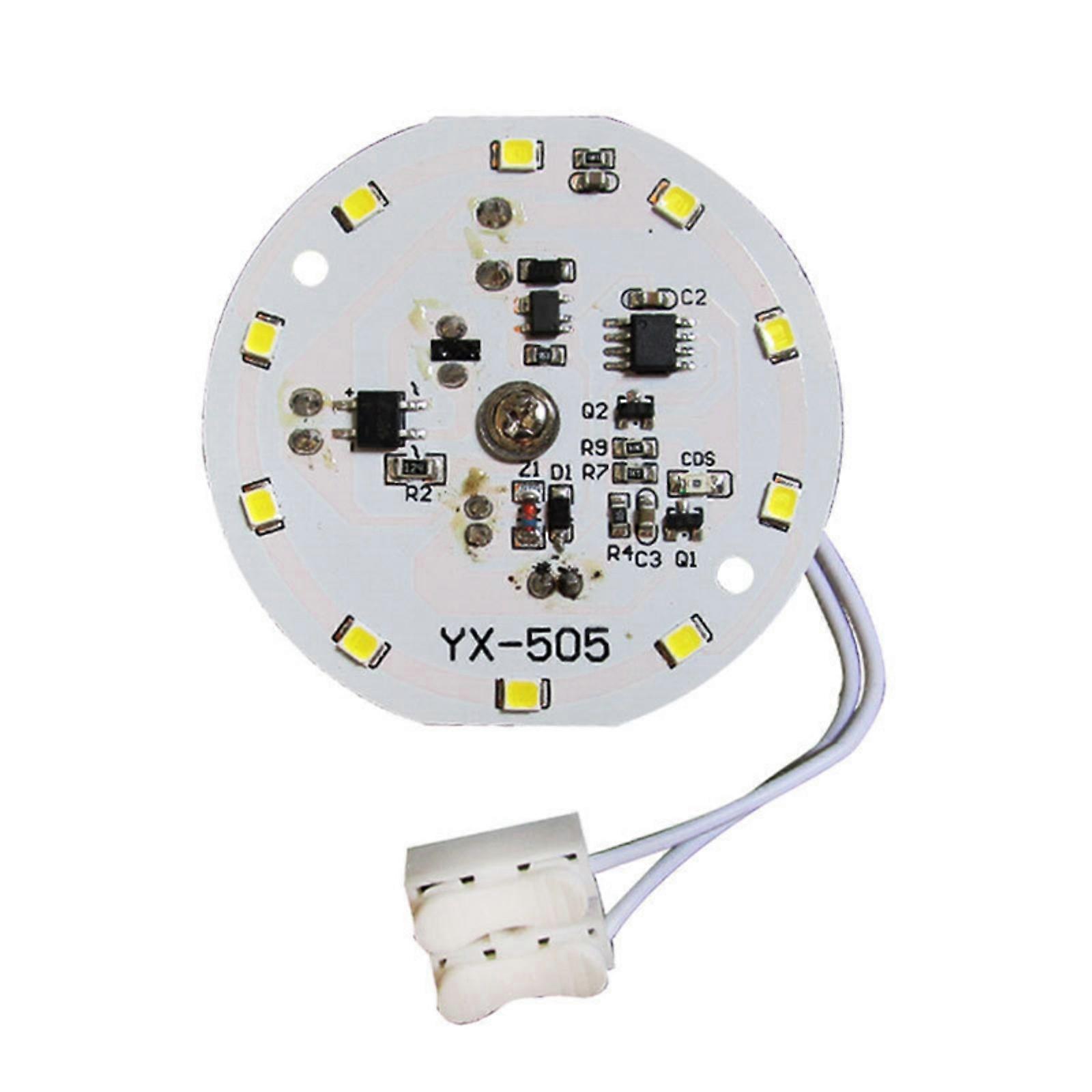 Intelligent LED Ceiling Lamp Board 5W 220V with Voice Control Detection for Home Illumination Use Long Lifespans