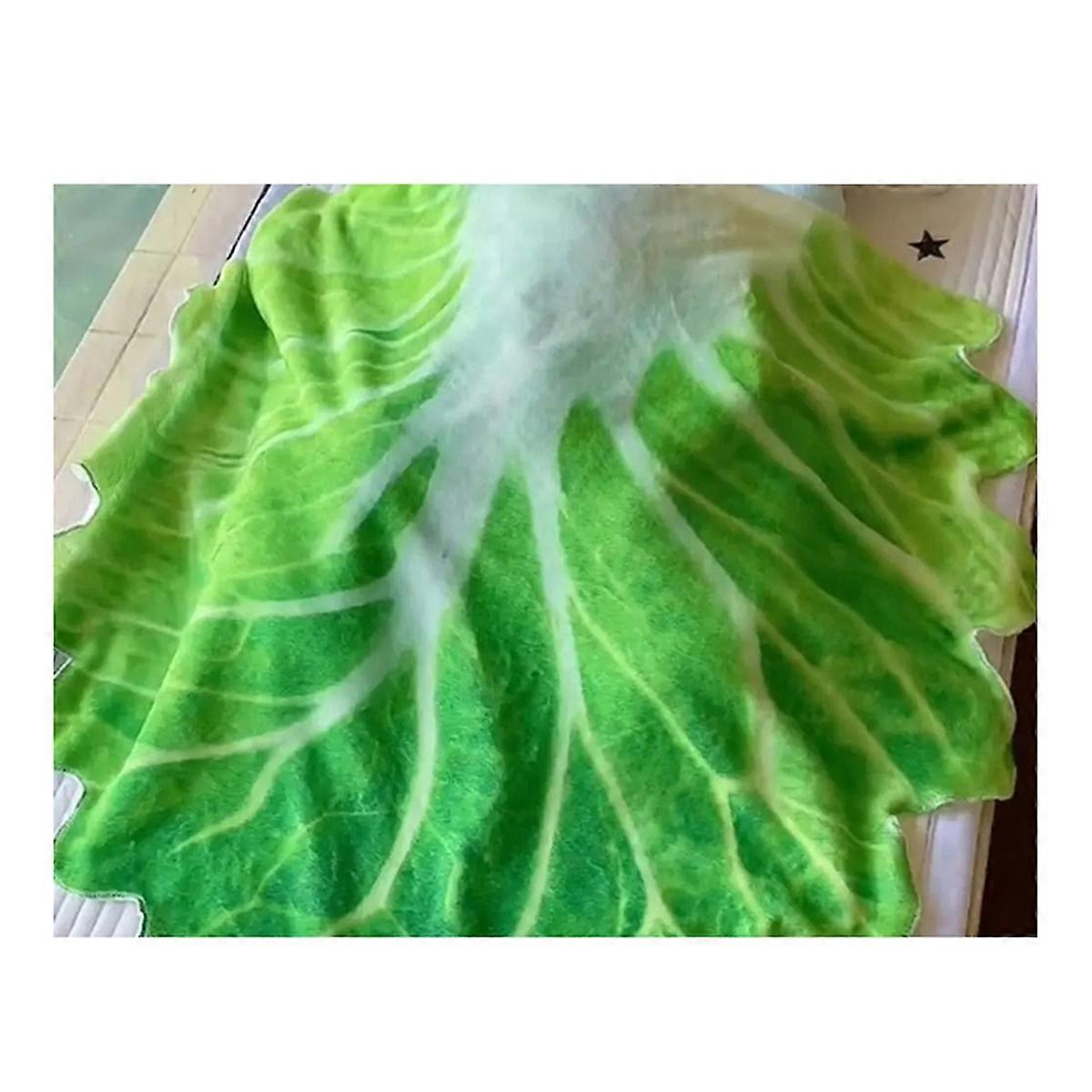 Soft Cabbage Blanket Funny Novelty Blanket 85x85cm