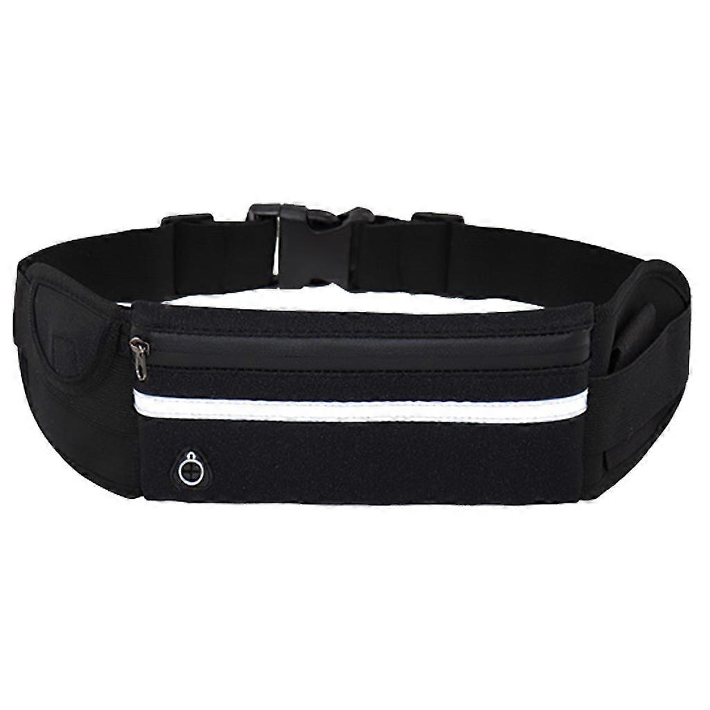 Outdoor Running Waist Bag Sports Belt Pouch Mobile Phone for Case Men Women Hidden Pouch Gym Sports Bags Running Belt Pa  black
