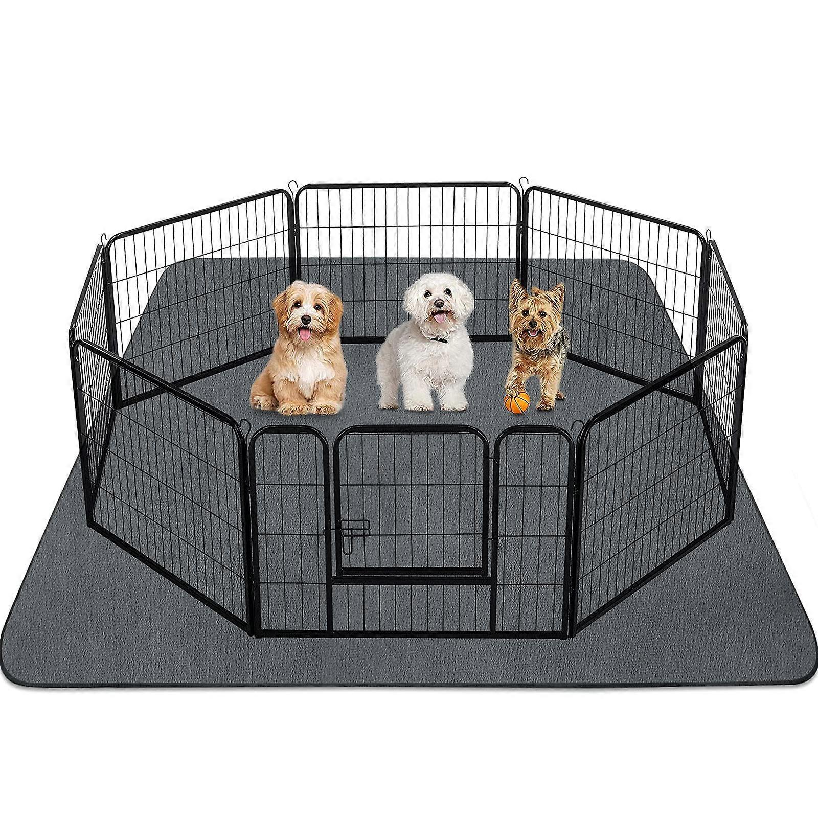 Washable Reusable Extra Large Dog Pee Pads Non-Slip Heavy Absorbency Quick Dry for Puppy Training 72'x72'