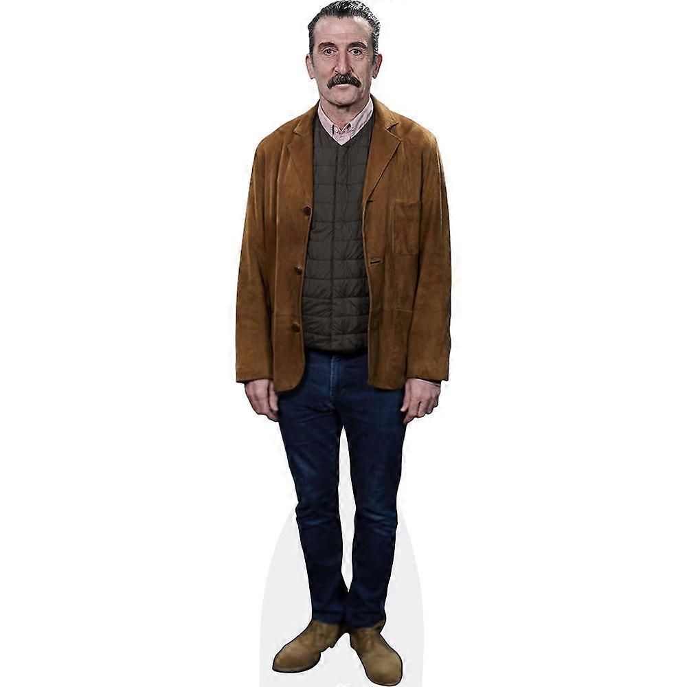 Luis Zahera (Brown Jacket) Cardboard Cutout (lifesize OR mini size). Standee. Stand Up.
