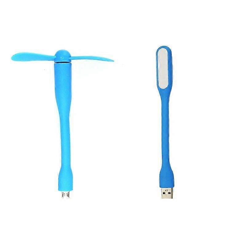 Promotion!Multifunctional USB Mini Desktop Mini Fan With Universal USB Light Energy-Saving Portable LED Light