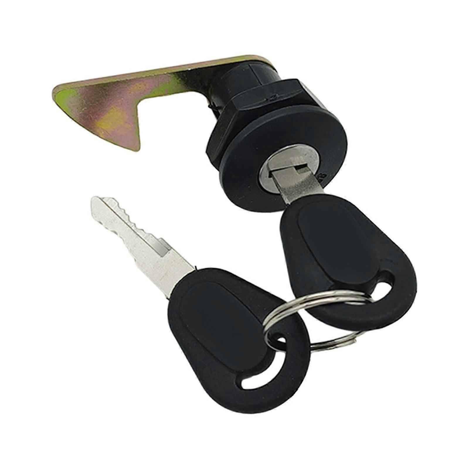 Motorcycle Rear Trunk Lock Sturdy with 2 Keys Rear Trunk Case Lock Accessory 29mm