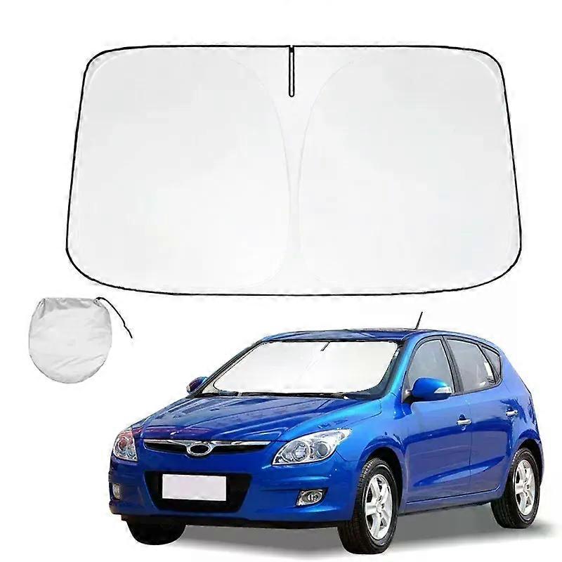 Windshield Sun Shade for Hyundai I30 FS GD PD Sunshade Window Sun Visor Protector Foldable Blocks UV Rays Keep Your Car Cooler