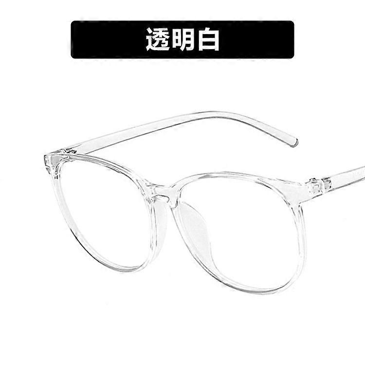 Optical Lenses Women BlueLight Blocking Rest Filter Computer Eyewear Frame Read Decorative Transparent Round Gaming Eyeglasses