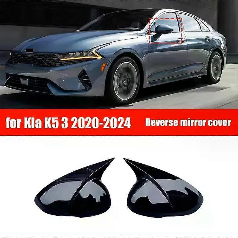 for Kia K5 3 GT 2020 2021 2022 2024 rearview mirror housing Demon Horn Modified Inverted Mirror Cover Car exterior trim