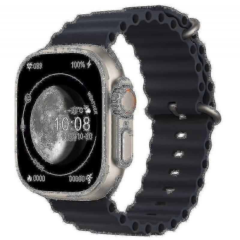 Hk8 Pro Max Ultra Men 49mm Amoled Screen Compass Nfc Smartwatch