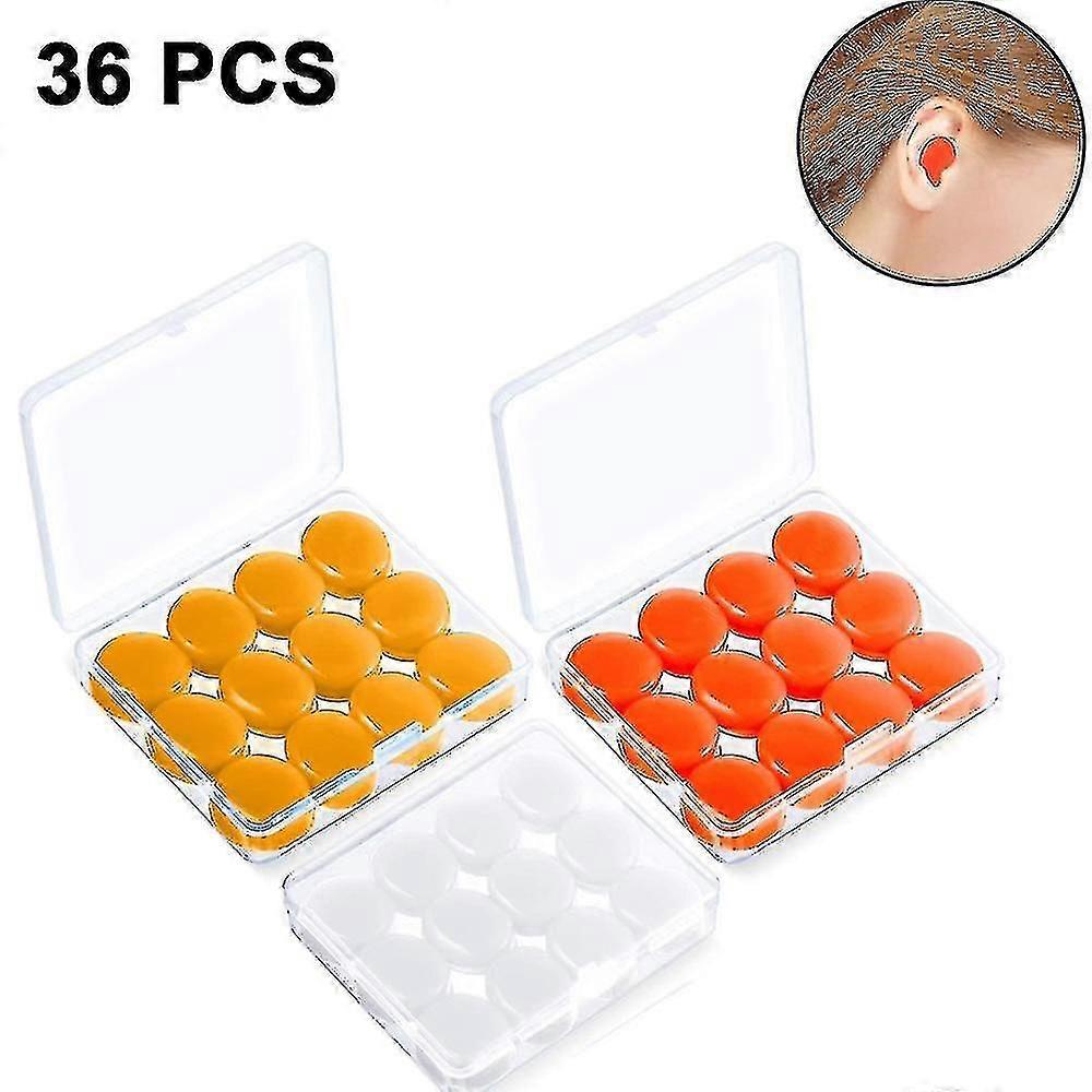 Ear Plugs For Sleeping Soft Reusable Moldable Silicone Earplugs Noise