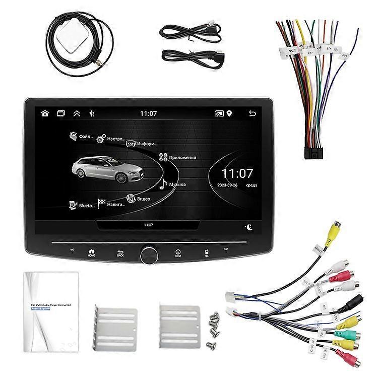 Autoradio sans fil CarPlay 1313A Écran CarPlay et Android Auto de 10,1 pouces avec caméra de recul