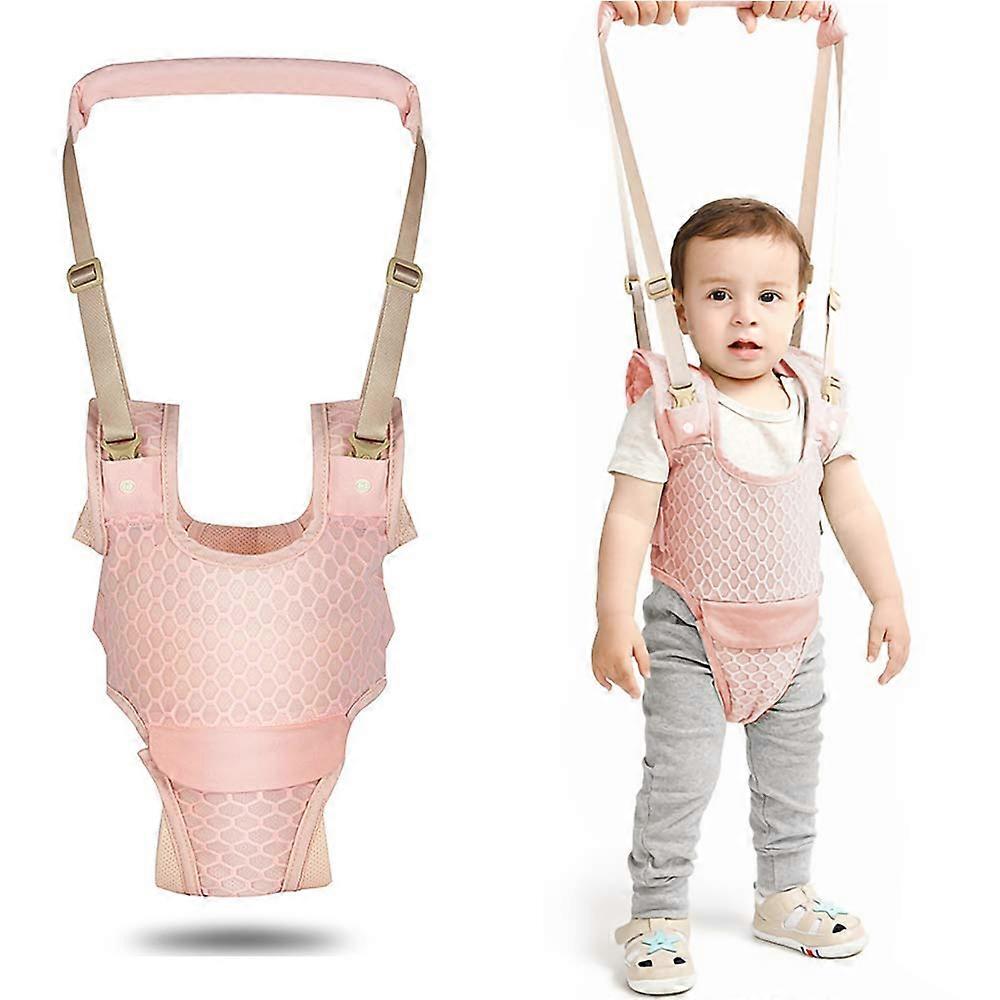 Baby Learning Walker Harnas Keeper Loopband Walk Assistant-Roze
