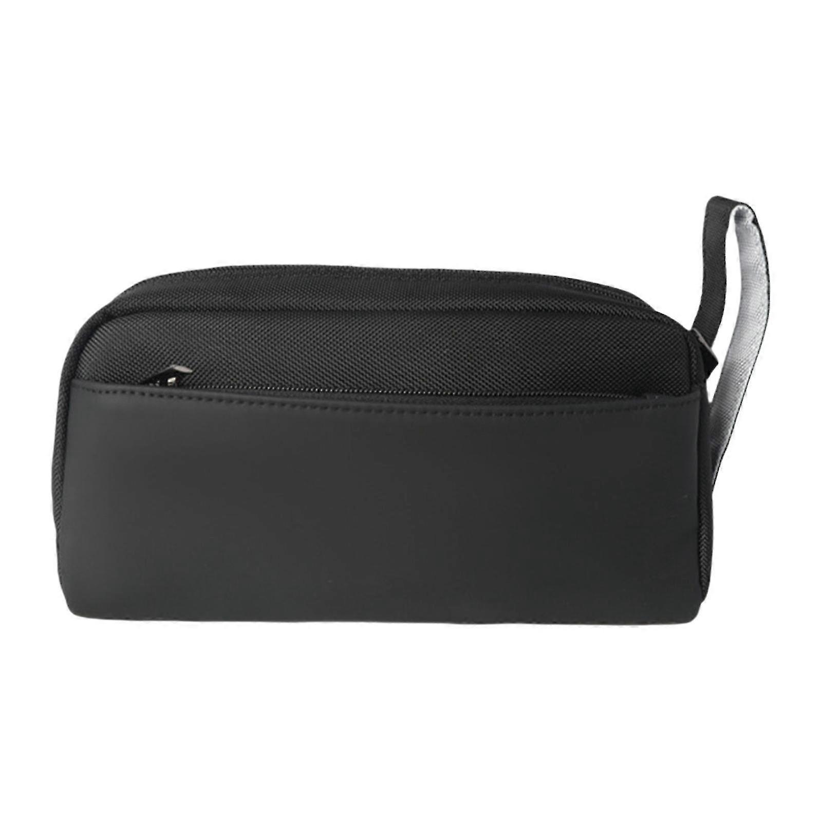 高尔夫配件包高尔夫球袋大容量带拉链高尔夫球手礼品高尔夫球袋运动袋 T 恤卡球键 - 颜色：黑色