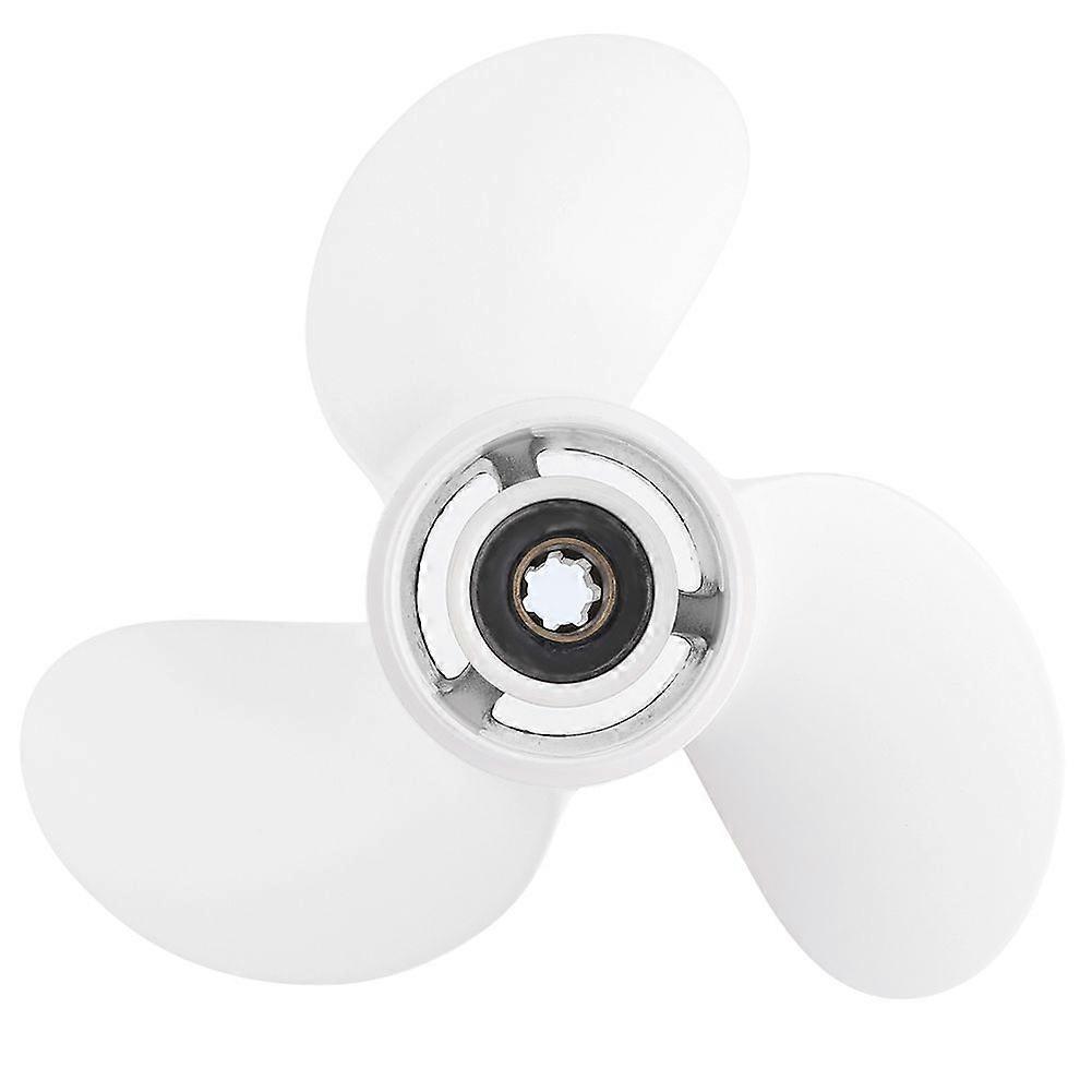 Propeller 7 Spline Tooth 3 Blades 6G1-45943-00-El 8 1/2 X 7 1/2 Fit for Yamaha Outboard Engine 6-8Hp