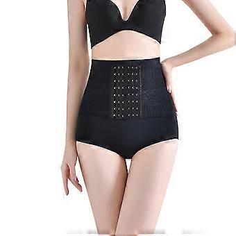 Women Butt Lifter Shapewear with Hooks Tummy Control Corset Seamless Body Shaper  Black XL