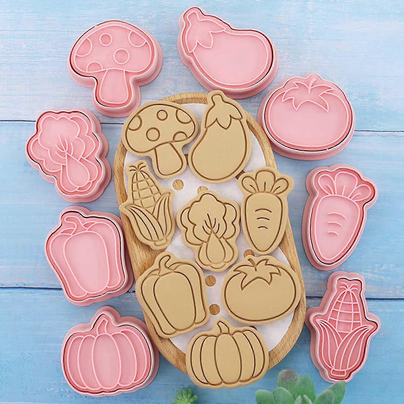 Cookie Cutters Kitchenware Plastic Material DIY Gadget Gift for Baking Lovers