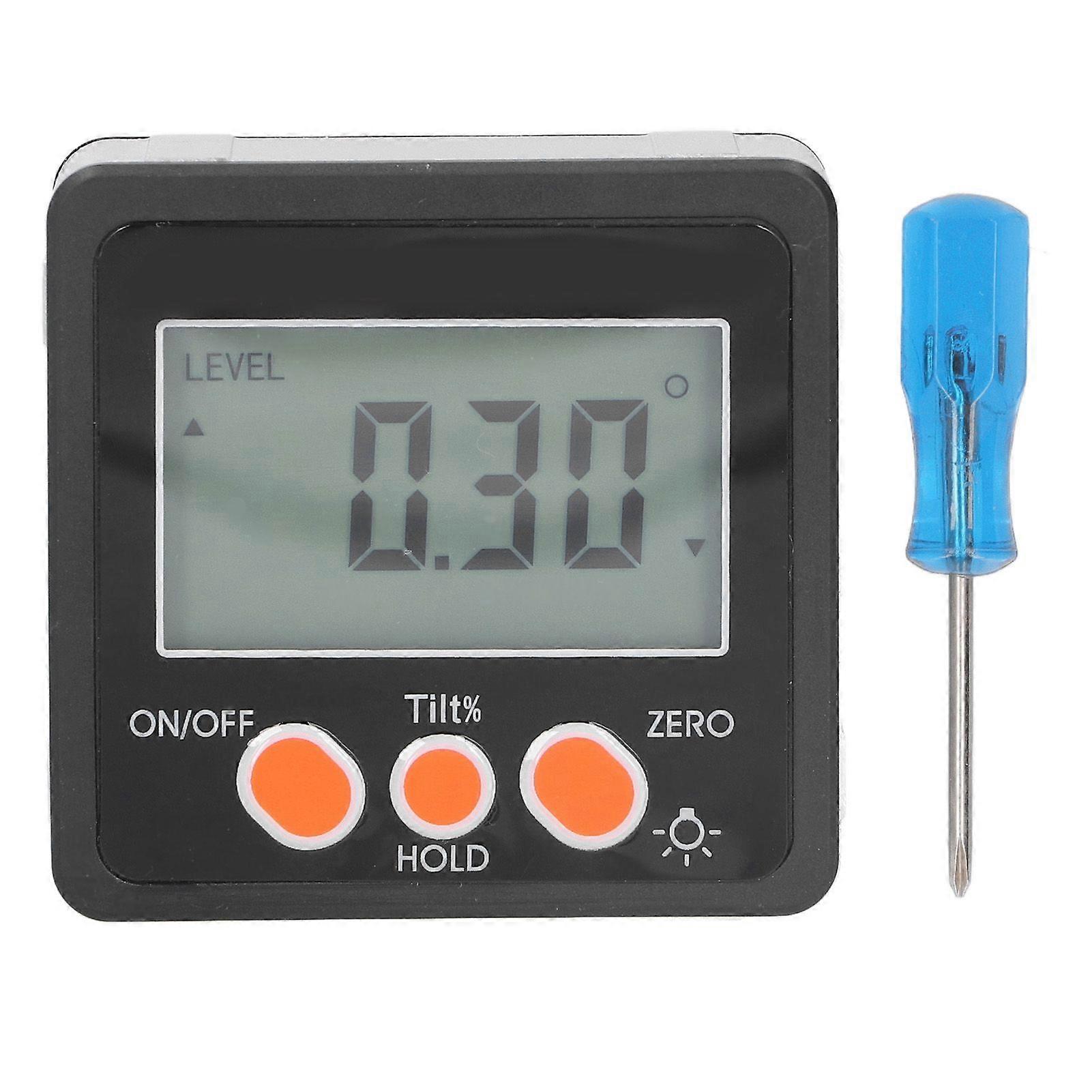 高品質0-360 LCDデジタル分度器傾斜計水平角度