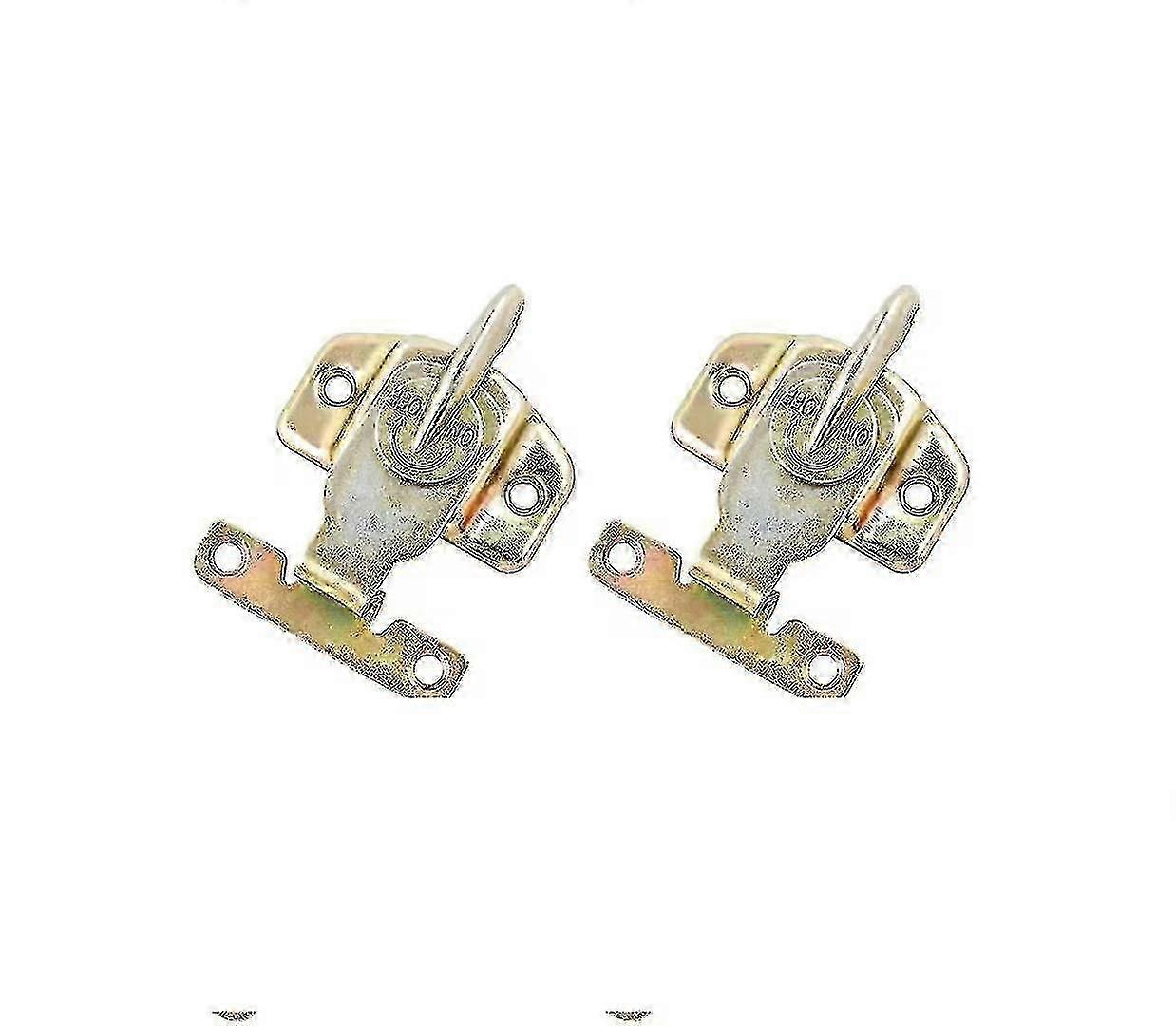 Dining Table Locks Dining Table Connector Cabinet Locks Metal Table Locks Drawer Cabinet Hardware Buckle(2pcs Gold)