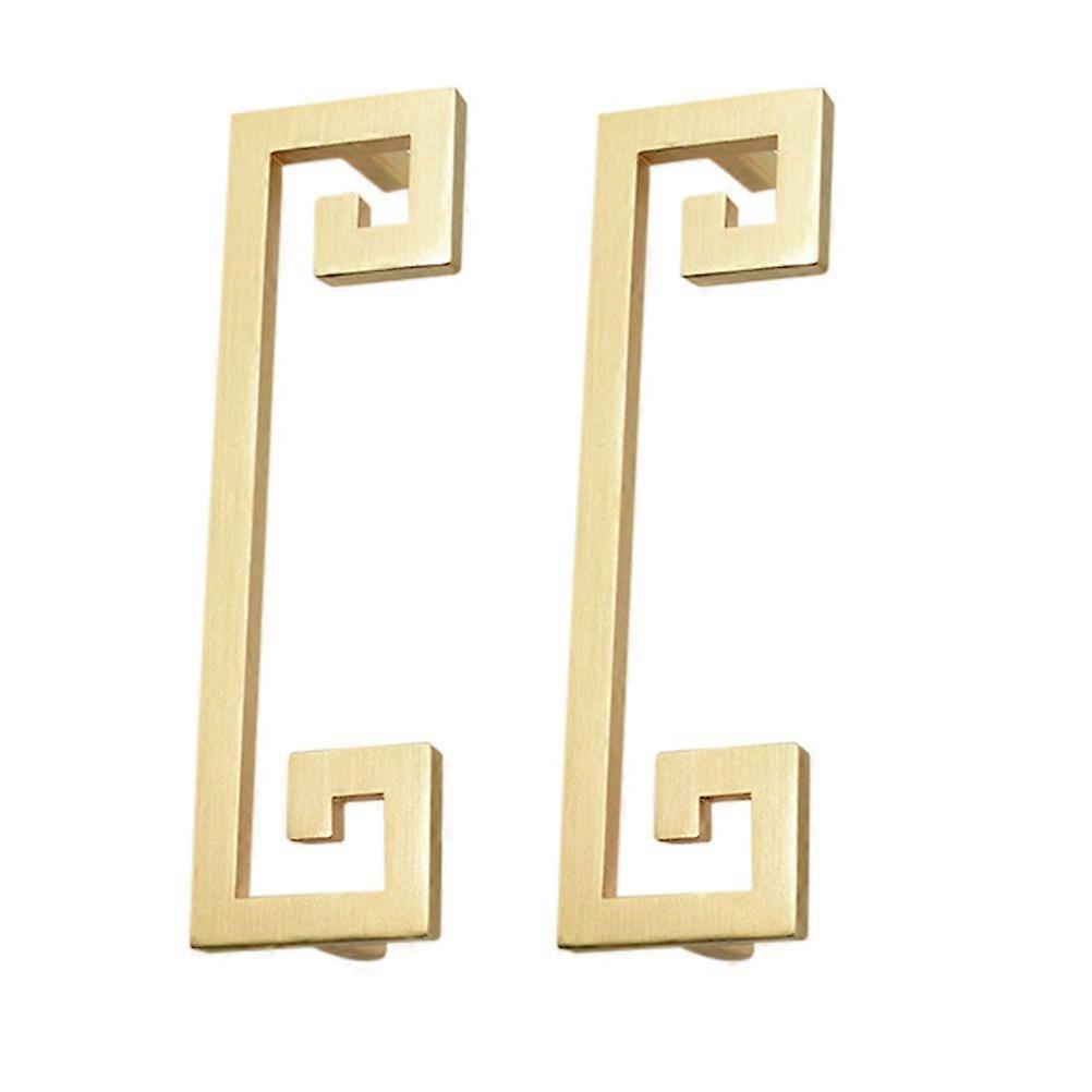 2pcs Cupboard Door Handles Retro Door Knobs Practical Wardrobe Handles